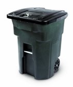 Town Refuse and Recycling: Old Trash Receptacle Pick-Up