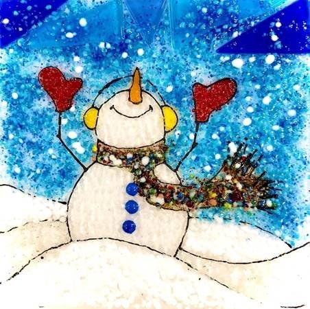 Salamander Resort, snowman picture