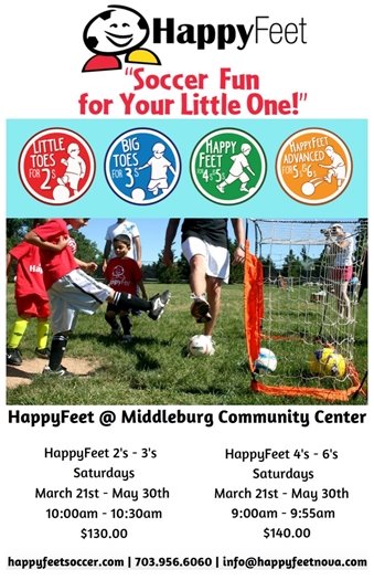 Middleburg Community Ctr, Happy Feet