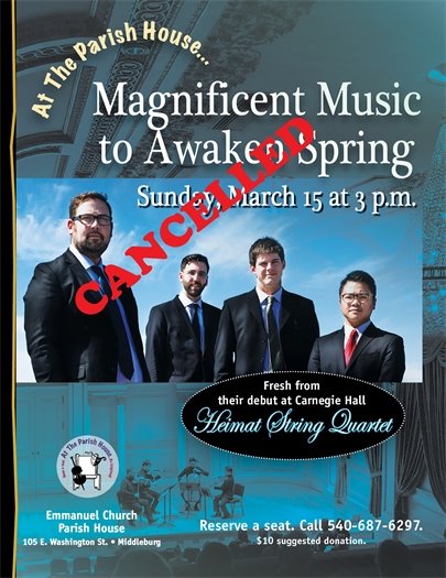 Emmanuel Church, Heimat String Quartet