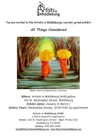 AiM, All Things Considered poster