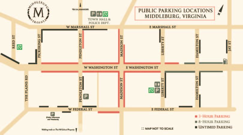 Walking Map For Parking - 2025